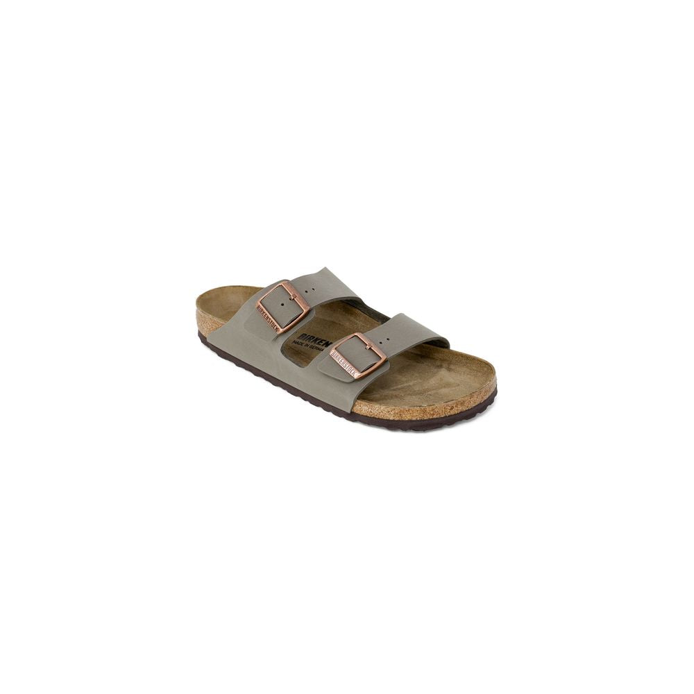 Birkenstock Gray Synthetic Strap-On Sandals | Regal Royce