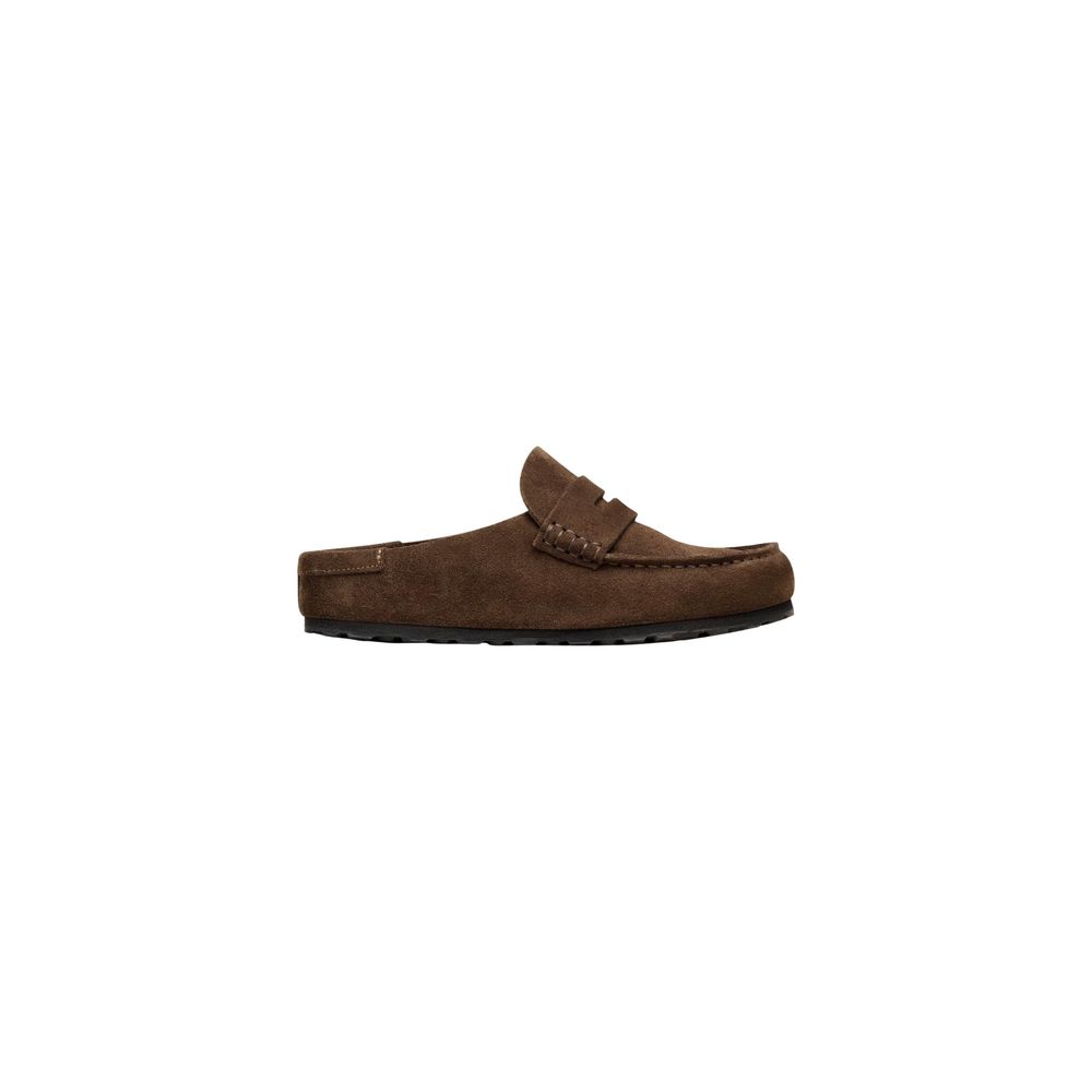 Birkenstock Brown Suede Leather Moccassin | Regal Royce