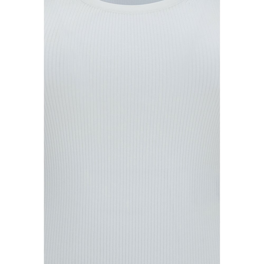 Max Mara White Viscose Tank Tops | Regal Royce