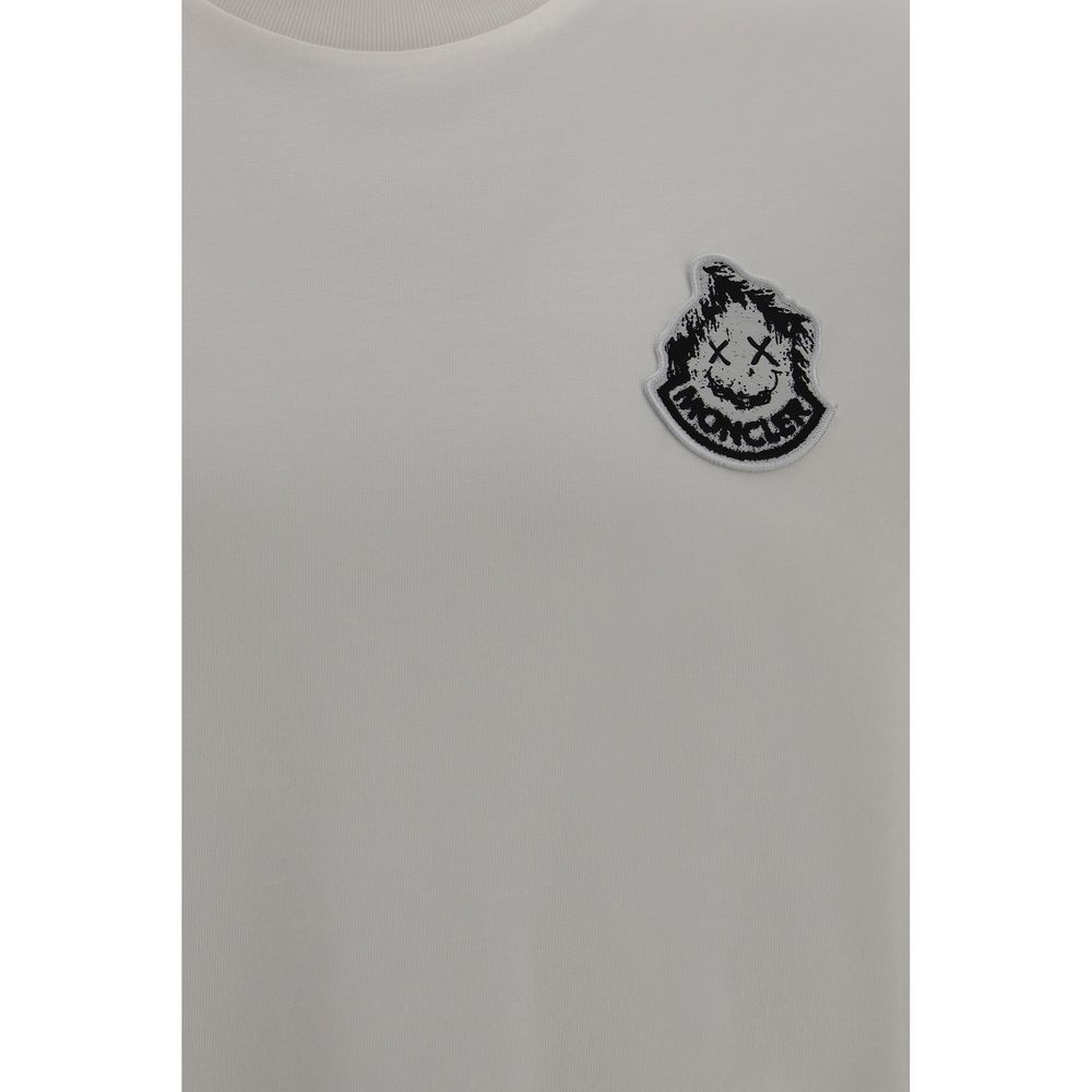 Moncler Beige Cotton T-Shirt | Regal Royce