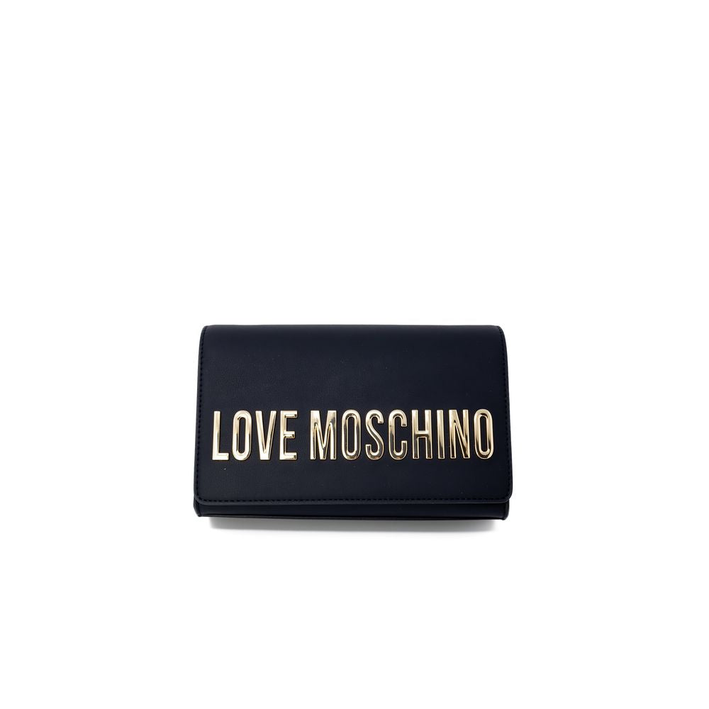 Love Moschino Black Polyethylene Handbag | Regal Royce
