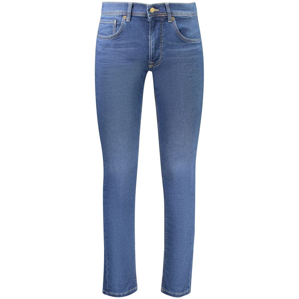 Pepe Jeans Blu Cotton Men Jeans | Regal Royce