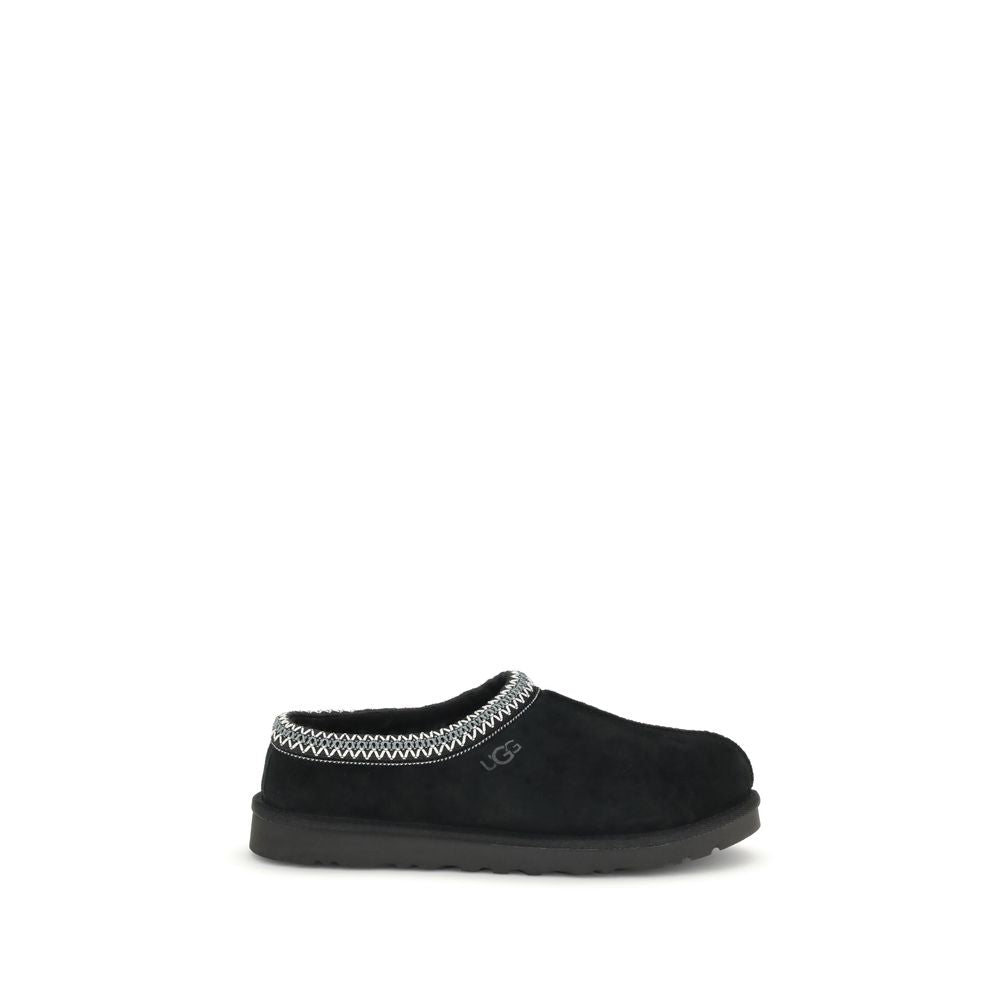 UGG Black Leather Moccassin | Regal Royce