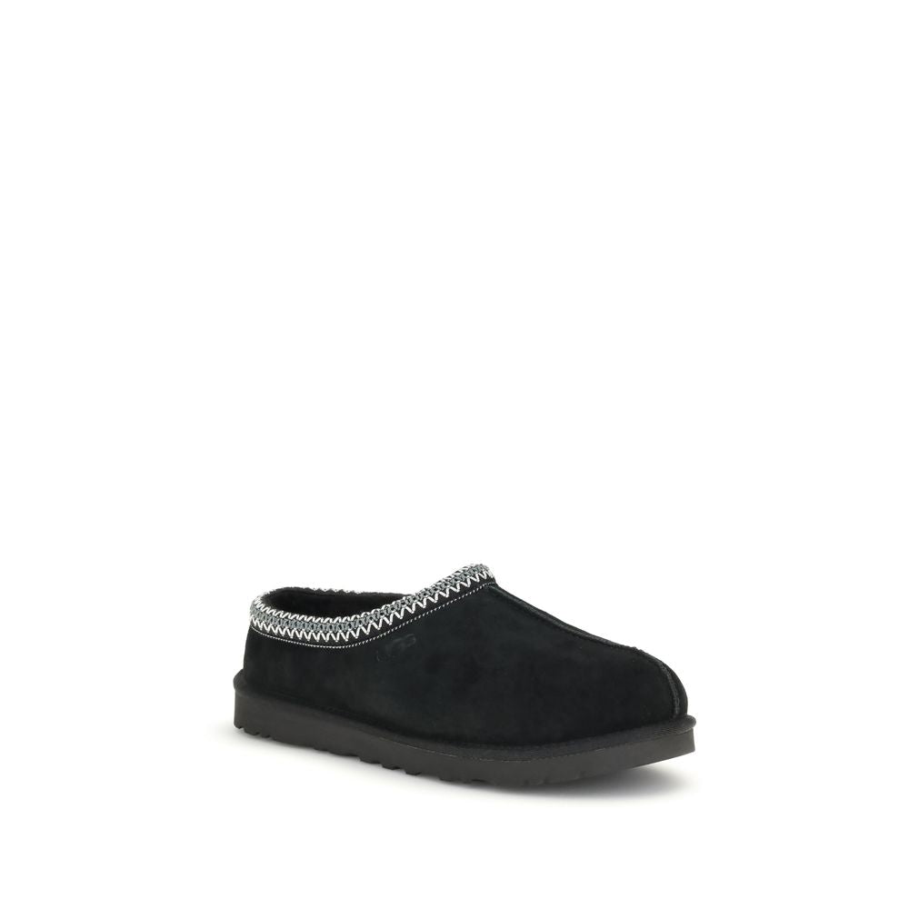 UGG Black Leather Moccassin | Regal Royce