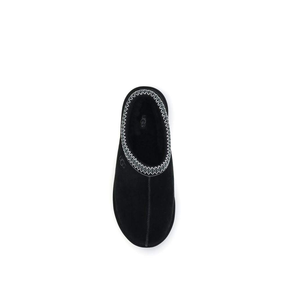 UGG Black Leather Moccassin | Regal Royce