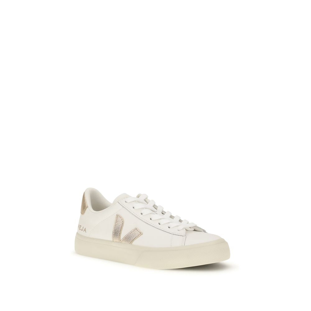 Veja White Calf Leather Bos Taurus Low Top Sneakers | Regal Royce