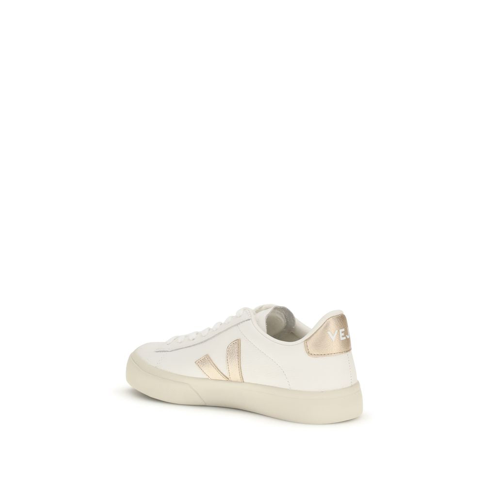 Veja White Calf Leather Bos Taurus Low Top Sneakers | Regal Royce