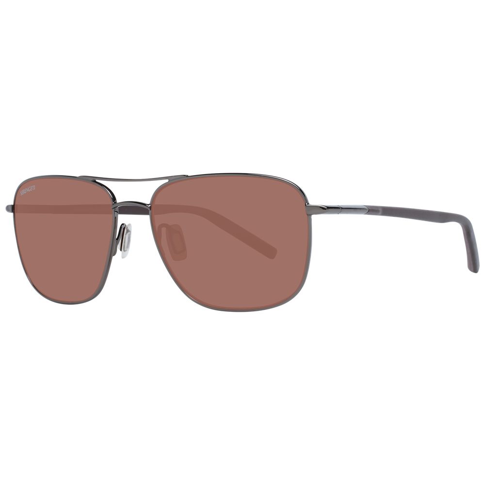 Serengeti Gray Metal Sunglasses | Regal Royce