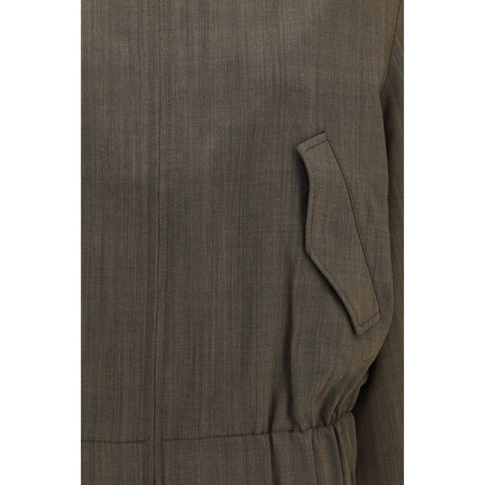 Ganni Bicolor Wool Oves Aries Bomber | Regal Royce