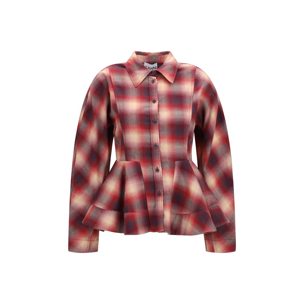Ganni Multicolor Denim Shirt | Regal Royce