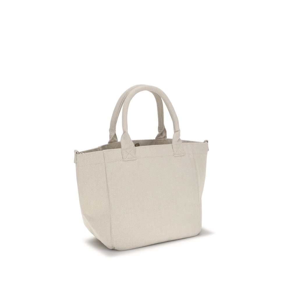 Ganni Beige Polyester Shoulder Bag | Regal Royce