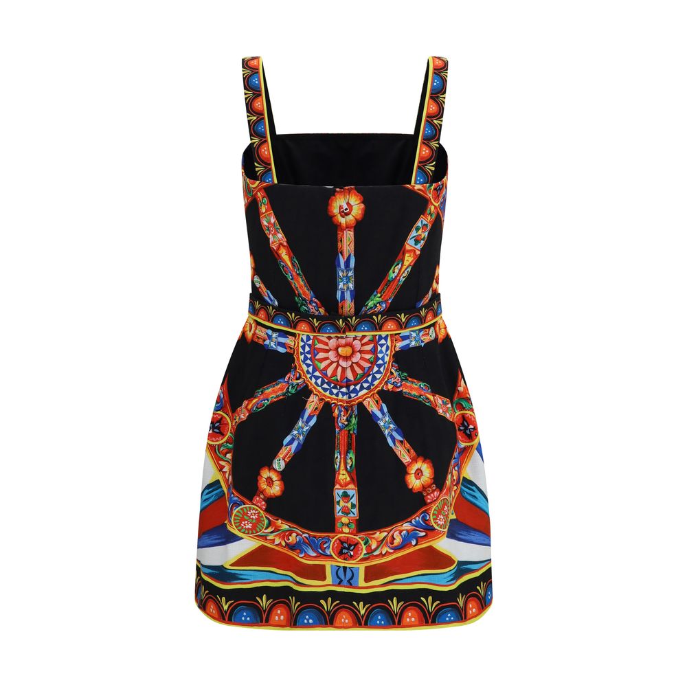 Dolce & Gabbana Multicolor Cotton Casual Dress | Regal Royce