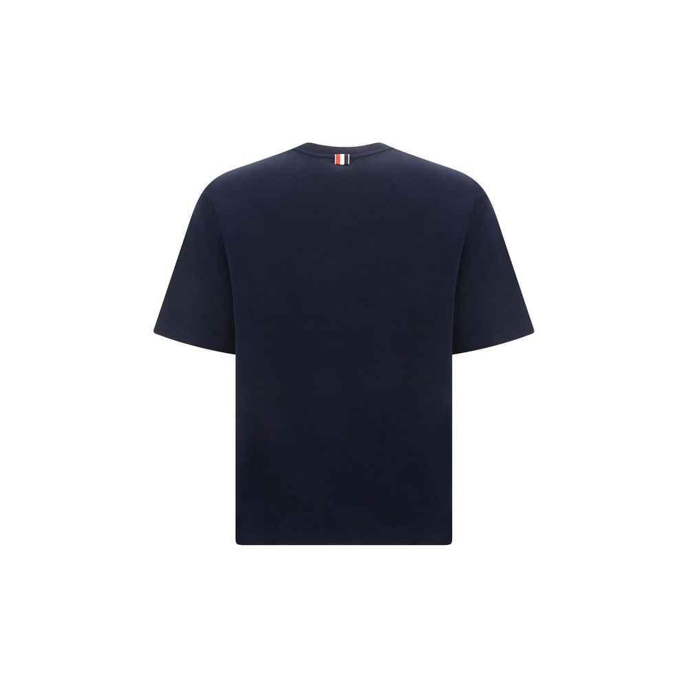Thom Browne Blue Cotton T-Shirt | Regal Royce