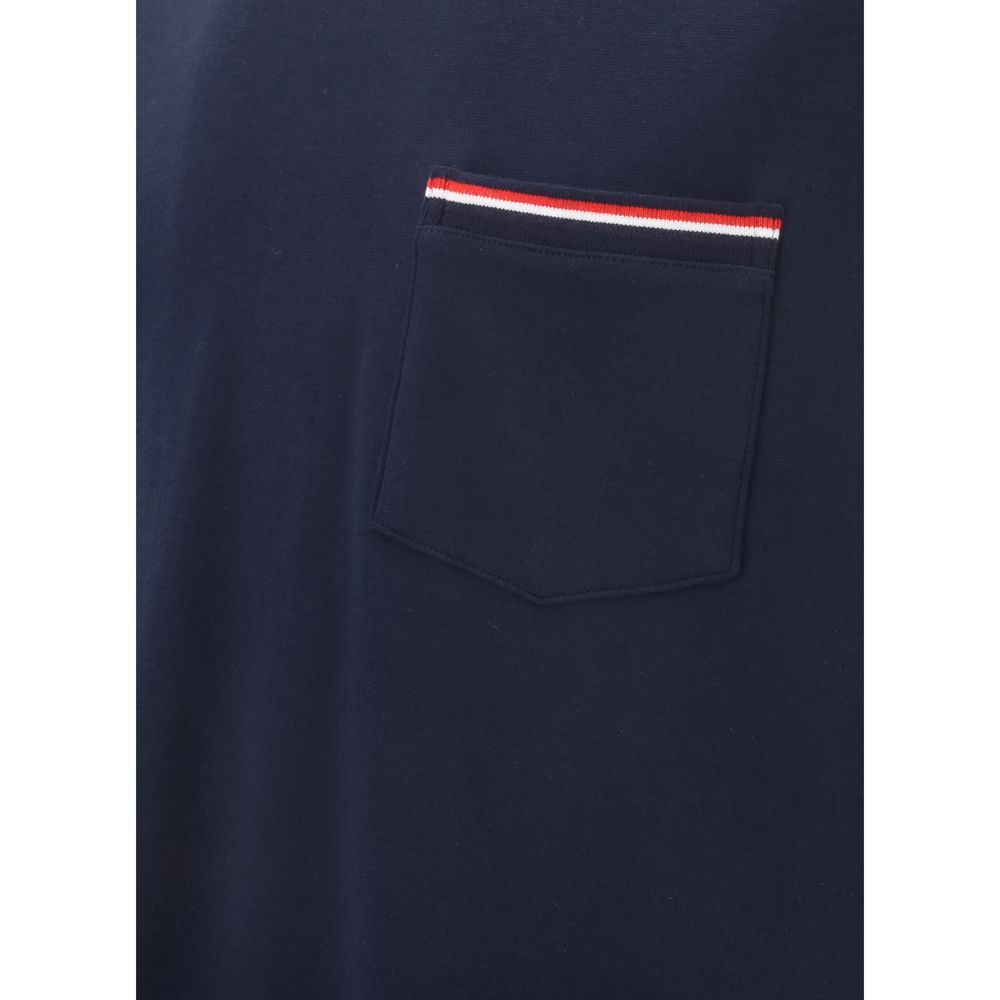Thom Browne Blue Cotton T-Shirt | Regal Royce