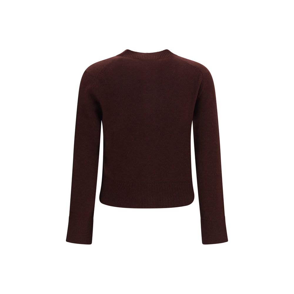 Maison Kitsuné Brown Wool Oves Aries Cardigan | Regal Royce