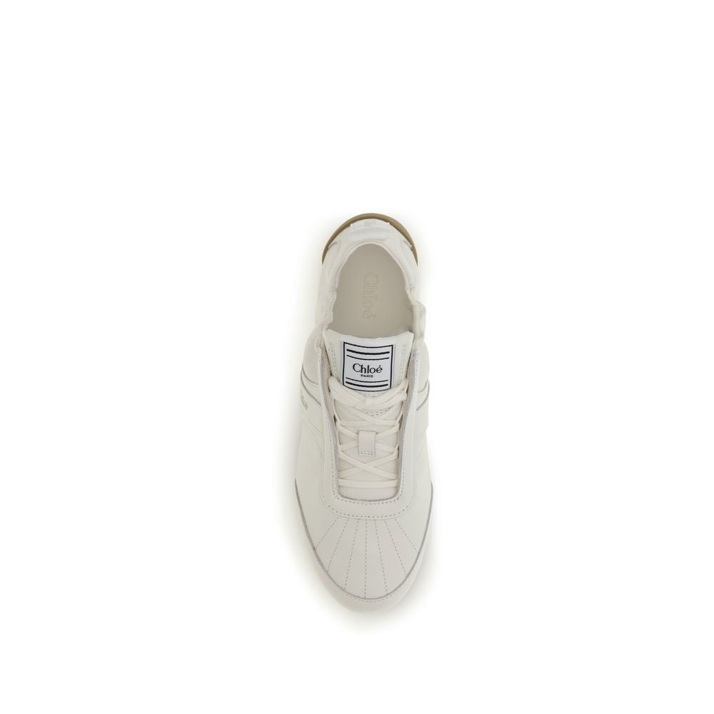 Chloé Beige Fabric Athletic Sneakers | Regal Royce