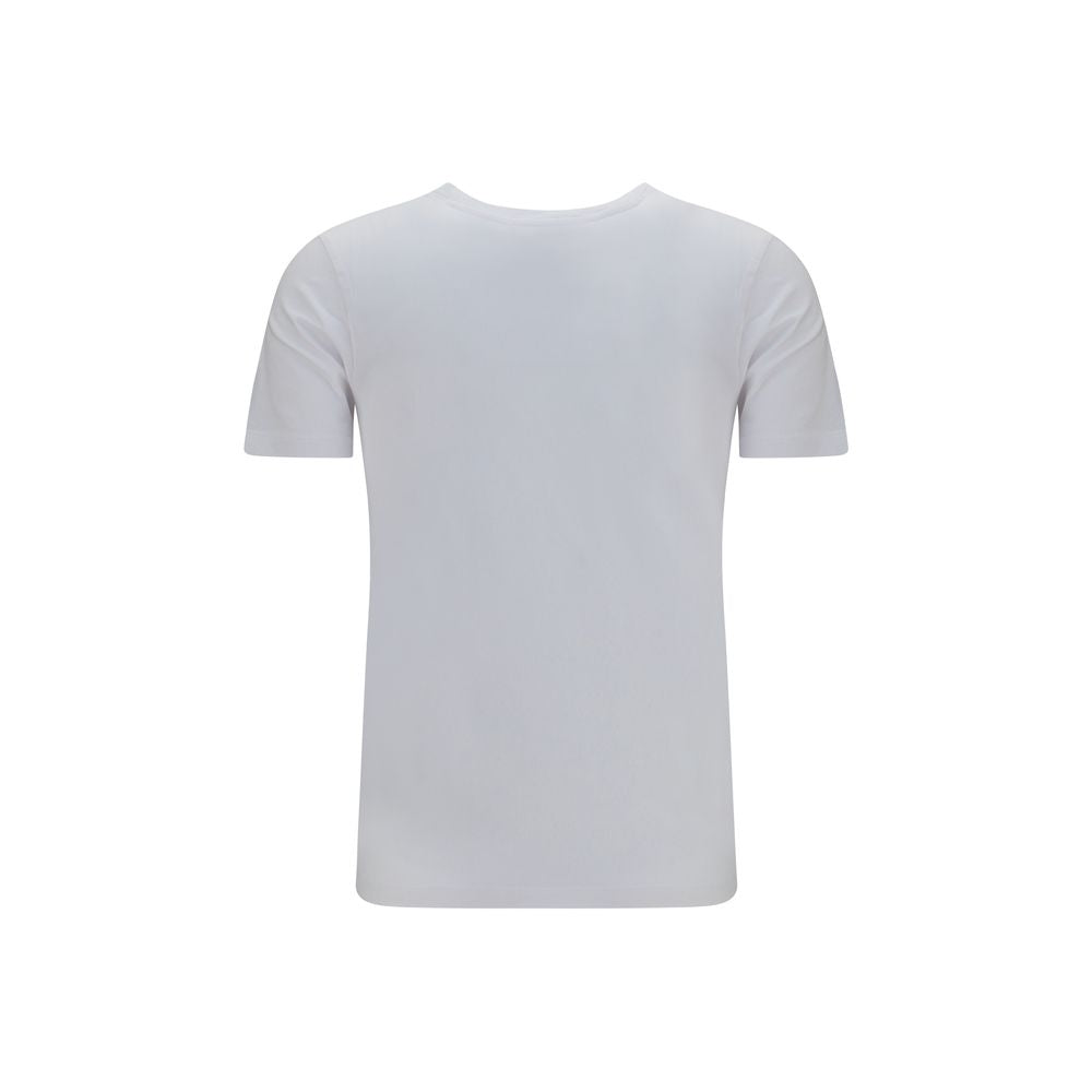 Maison Kitsuné White Cotton T-Shirt | Regal Royce