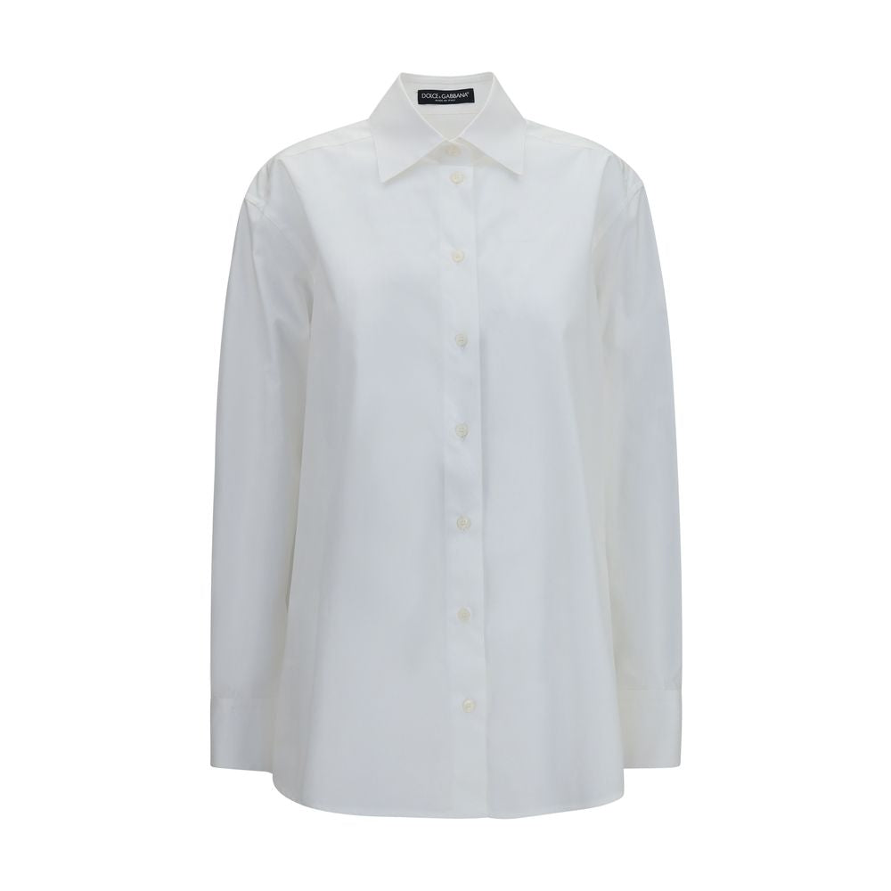 Dolce & Gabbana White Cotton Dress Shirt | Regal Royce