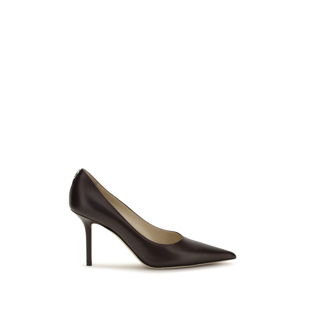 Jimmy Choo Brown Calf Leather Bos Taurus High Heel Pumps | Regal Royce