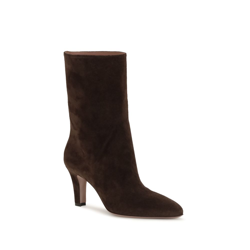 Paris Texas Brown Suede Leather Ankle Boots | Regal Royce