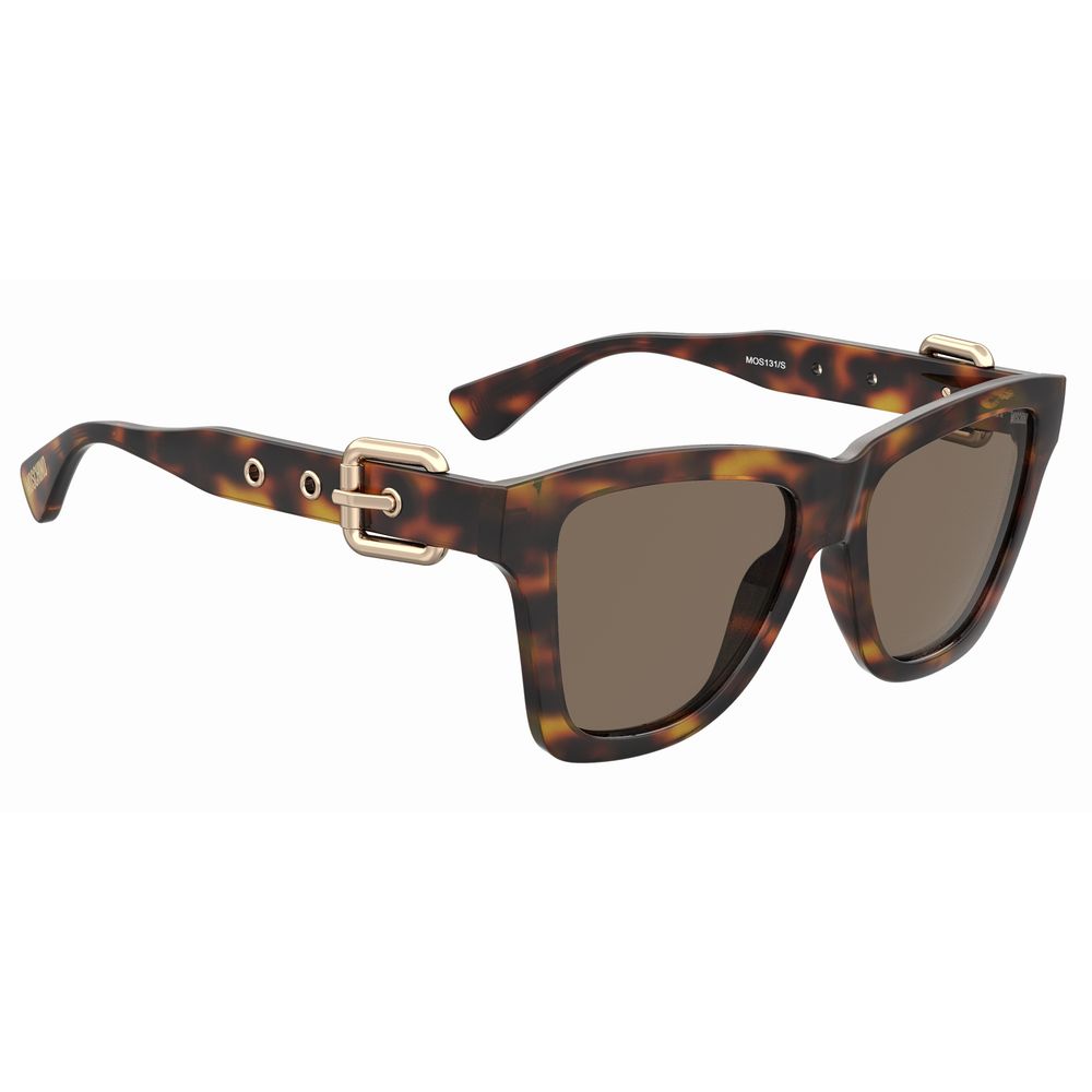 Moschino Brown Acetate Sunglasses | Regal Royce