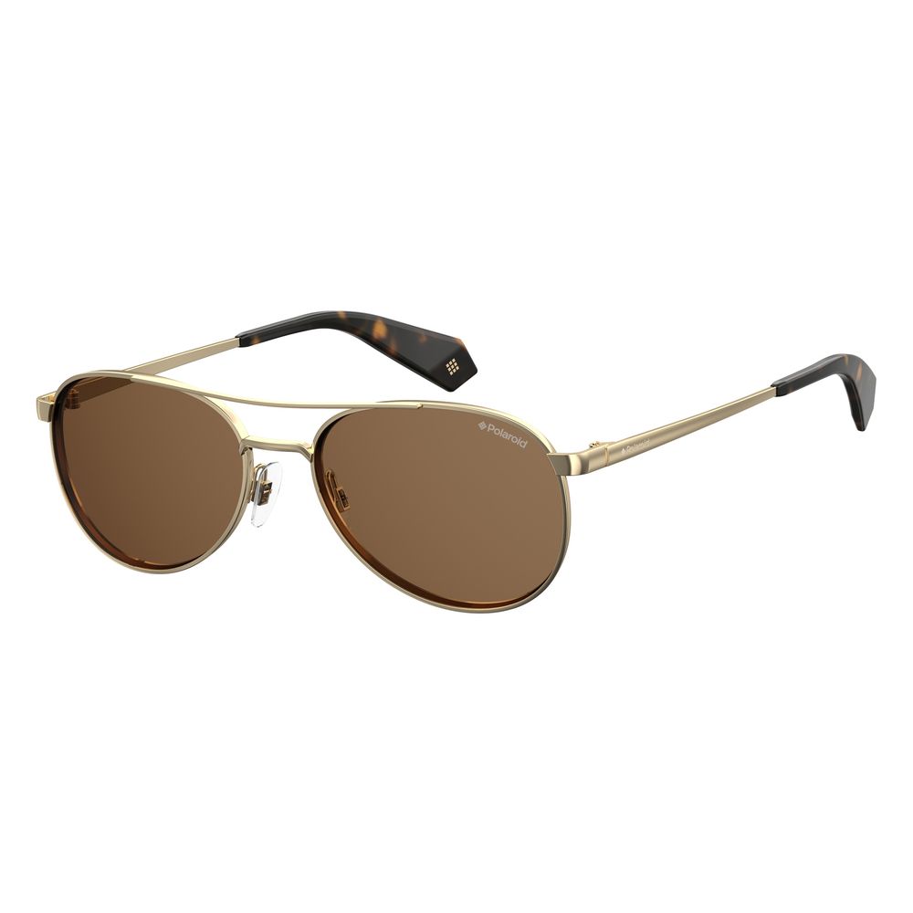 Polaroid Gold Metal Sunglasses | Regal Royce