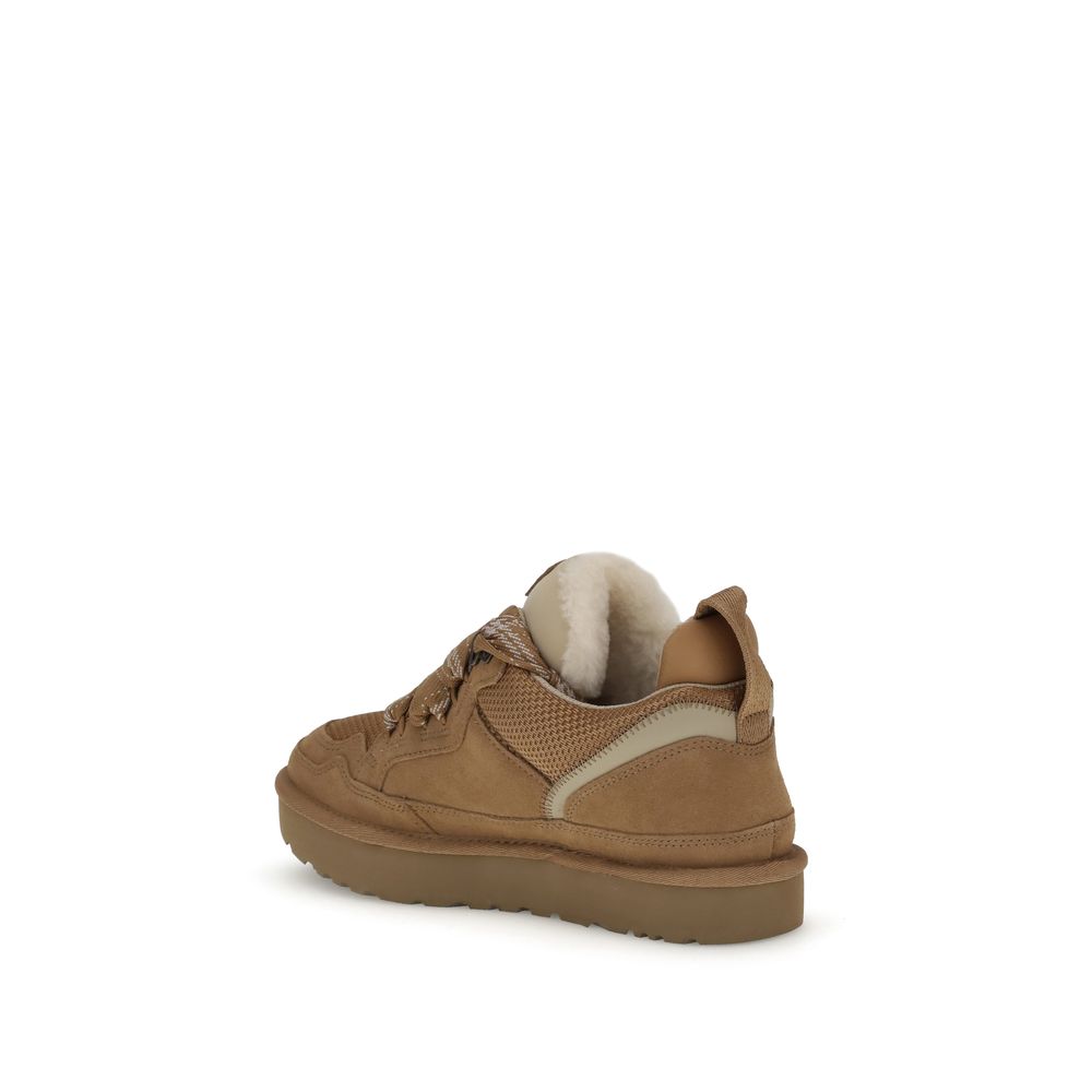 UGG Brown Leather Platform Sneakers | Regal Royce