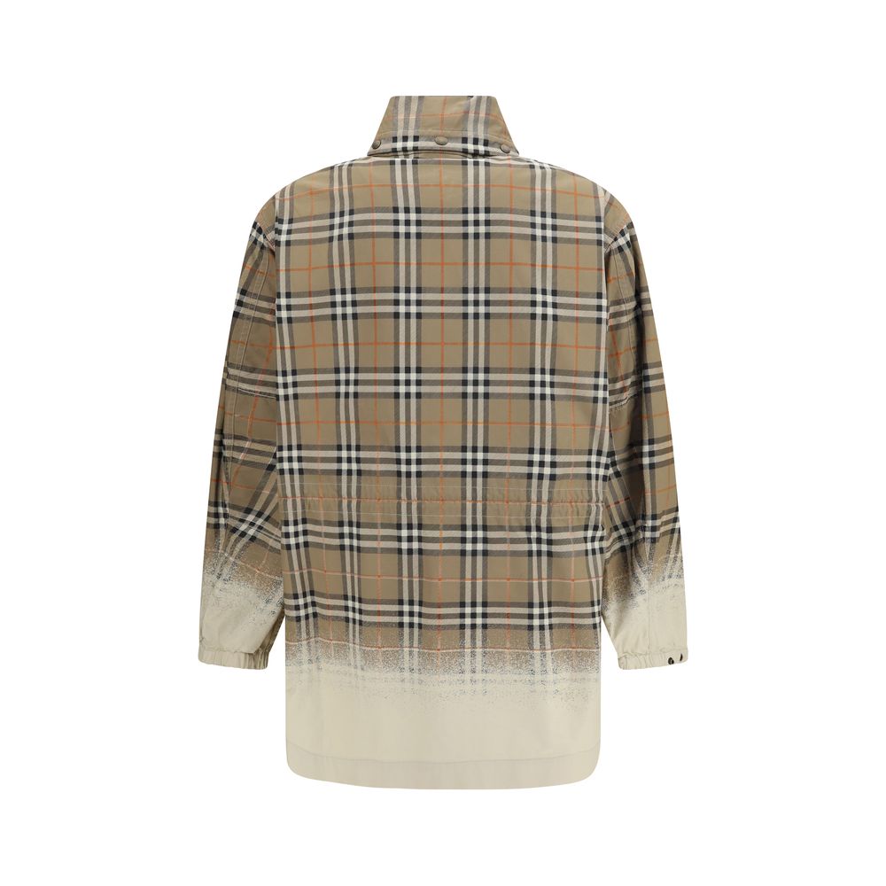 Burberry Beige Cotton Parka | Regal Royce