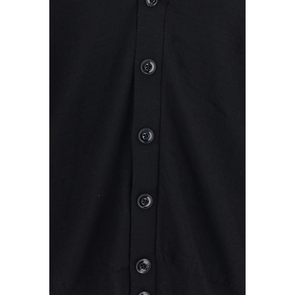 Lemaire Black Wool Oves Aries Cardigan | Regal Royce