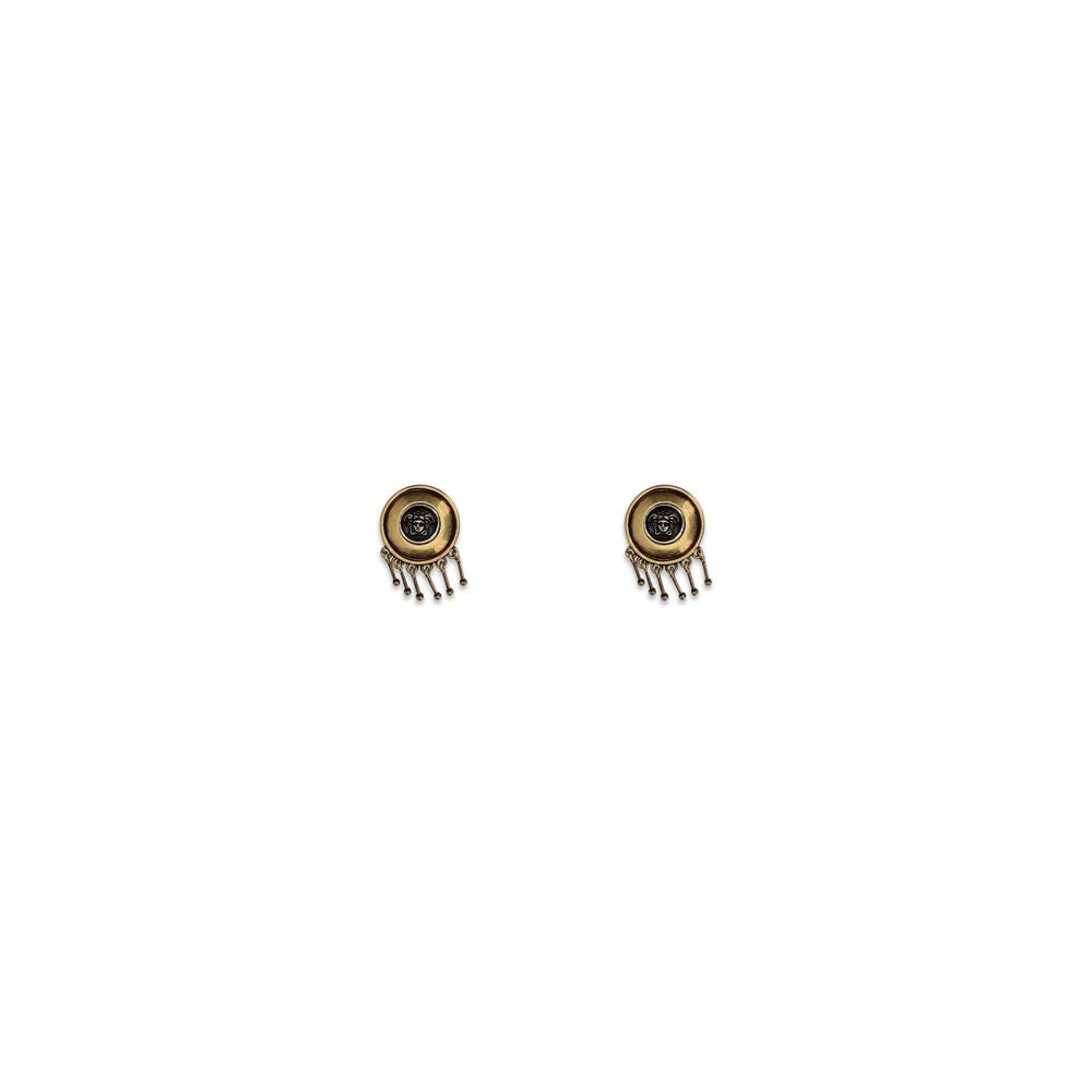 Versace Gold Brass Earrings | Regal Royce