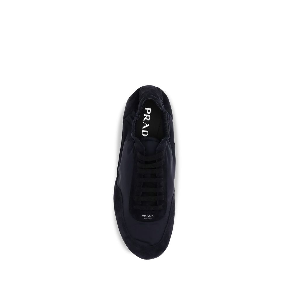 Prada Blue Rubber Athletic Sneakers | Regal Royce