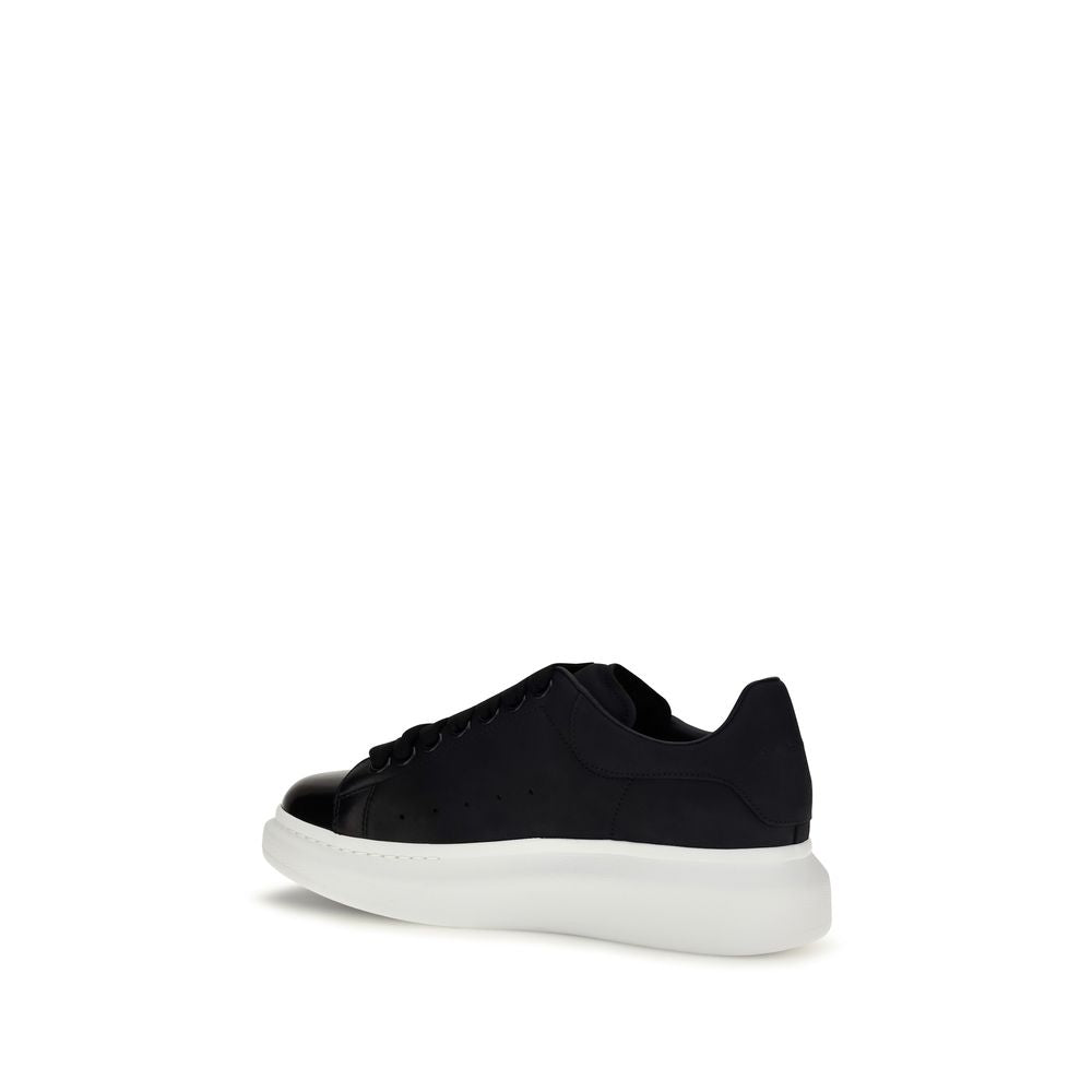 Alexander McQueen Blue Calf Leather Bos Taurus Chunky Sneakers | Regal Royce