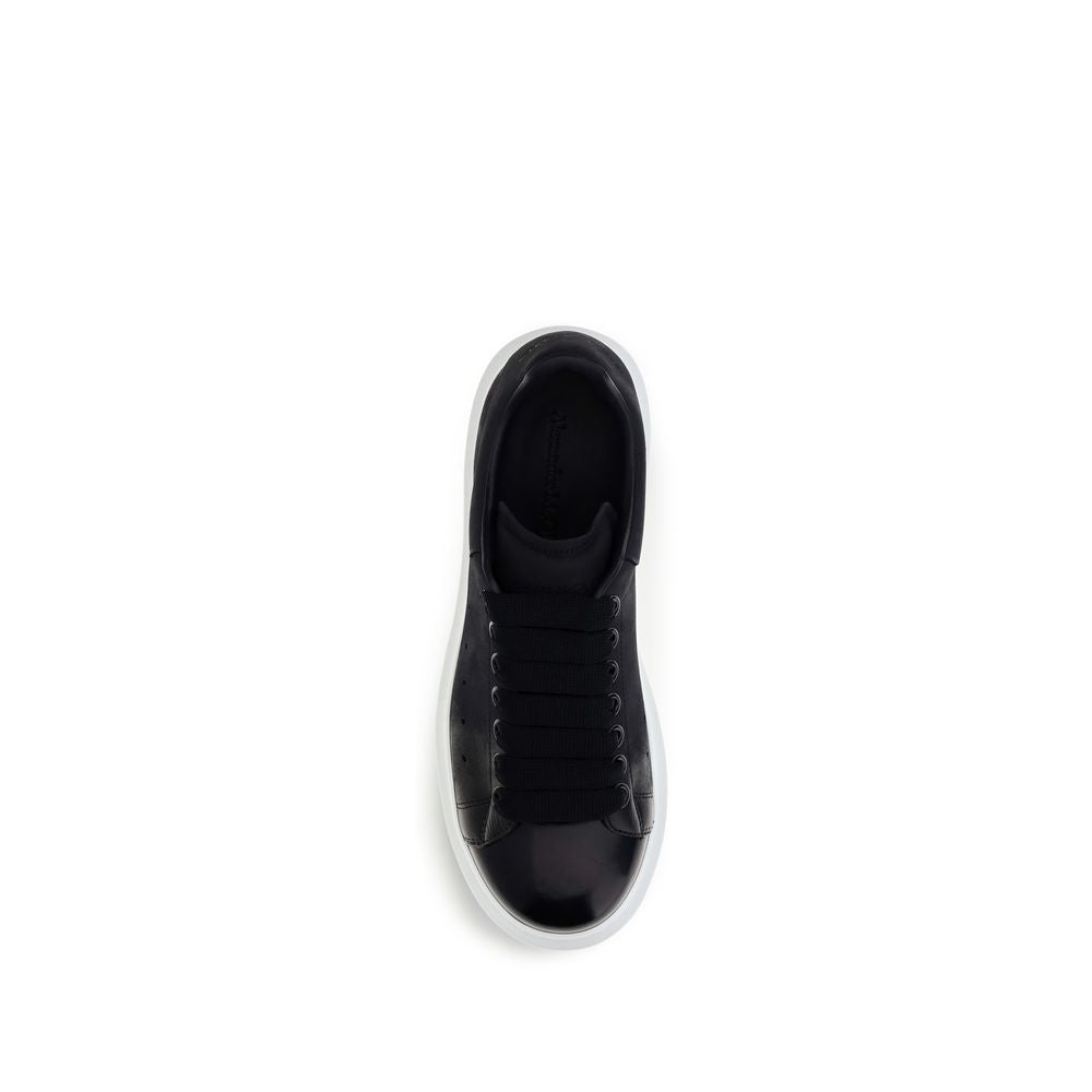 Alexander McQueen Blue Calf Leather Bos Taurus Chunky Sneakers | Regal Royce