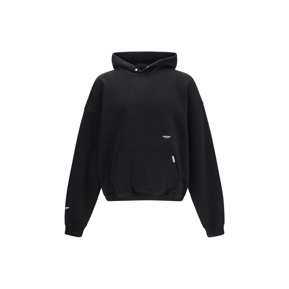 Represent Black Cotton Sweatshirt | Regal Royce