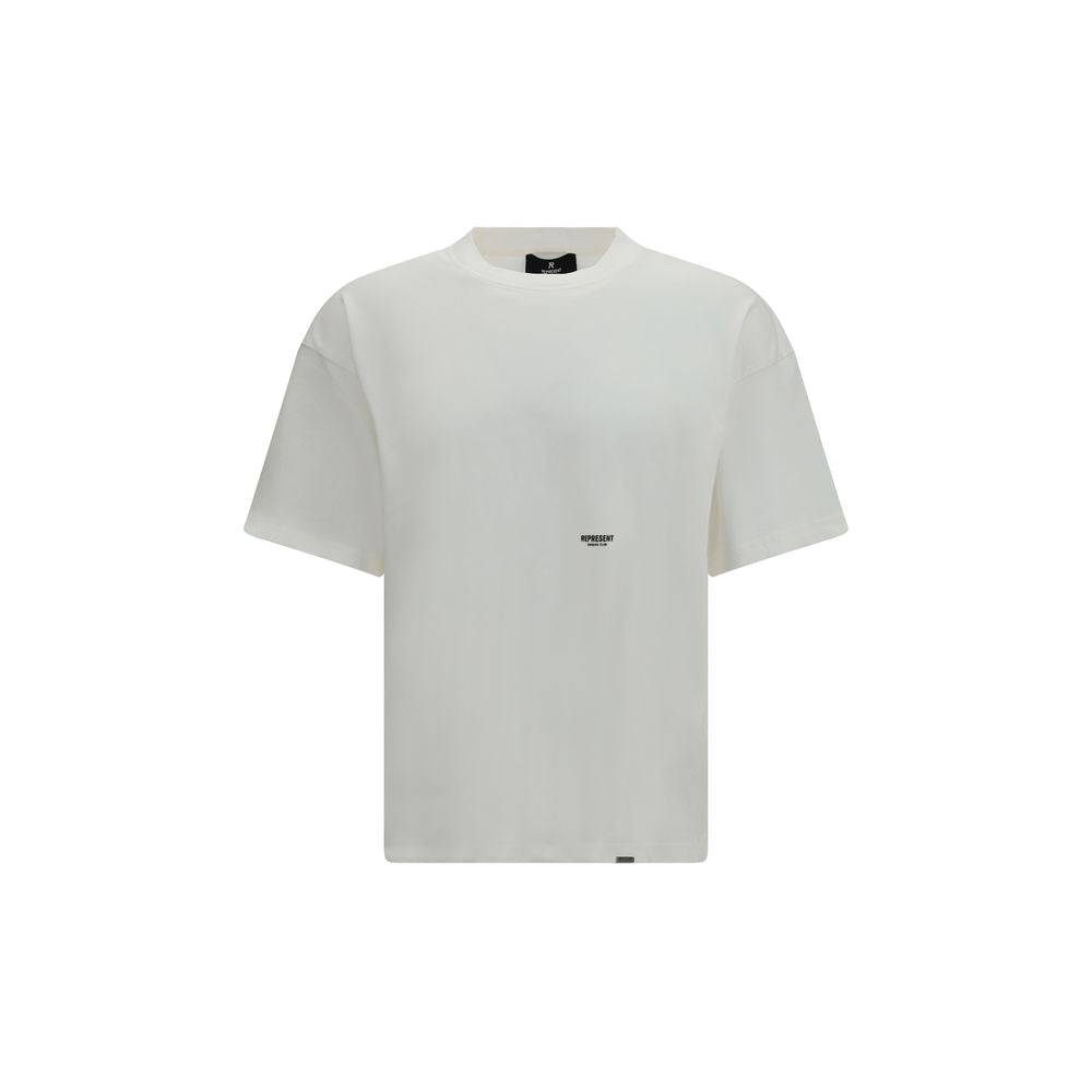 Represent White Cotton T-Shirt | Regal Royce