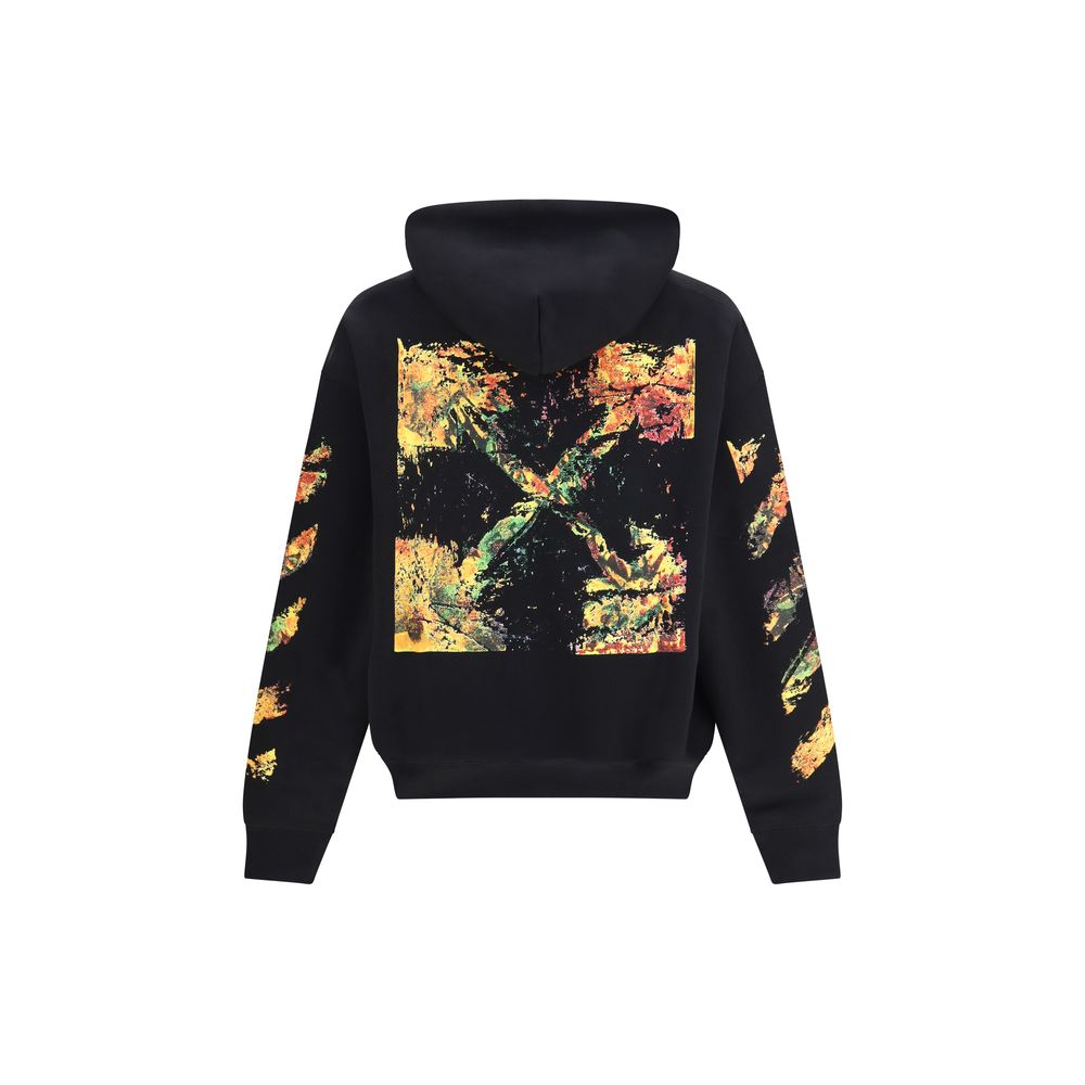 Off-White Black Cotton Sweatshirt | Regal Royce