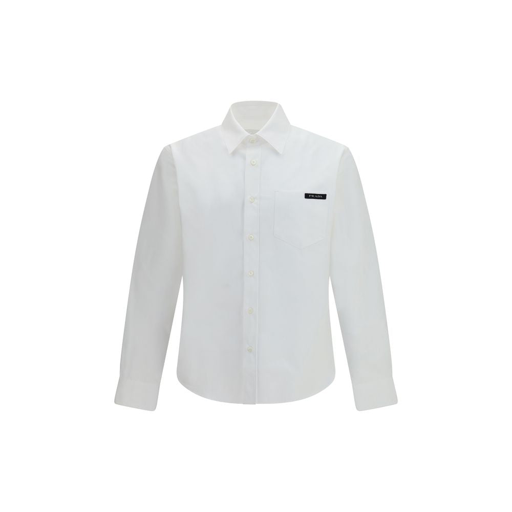 Prada White Cotton Dress Shirt | Regal Royce