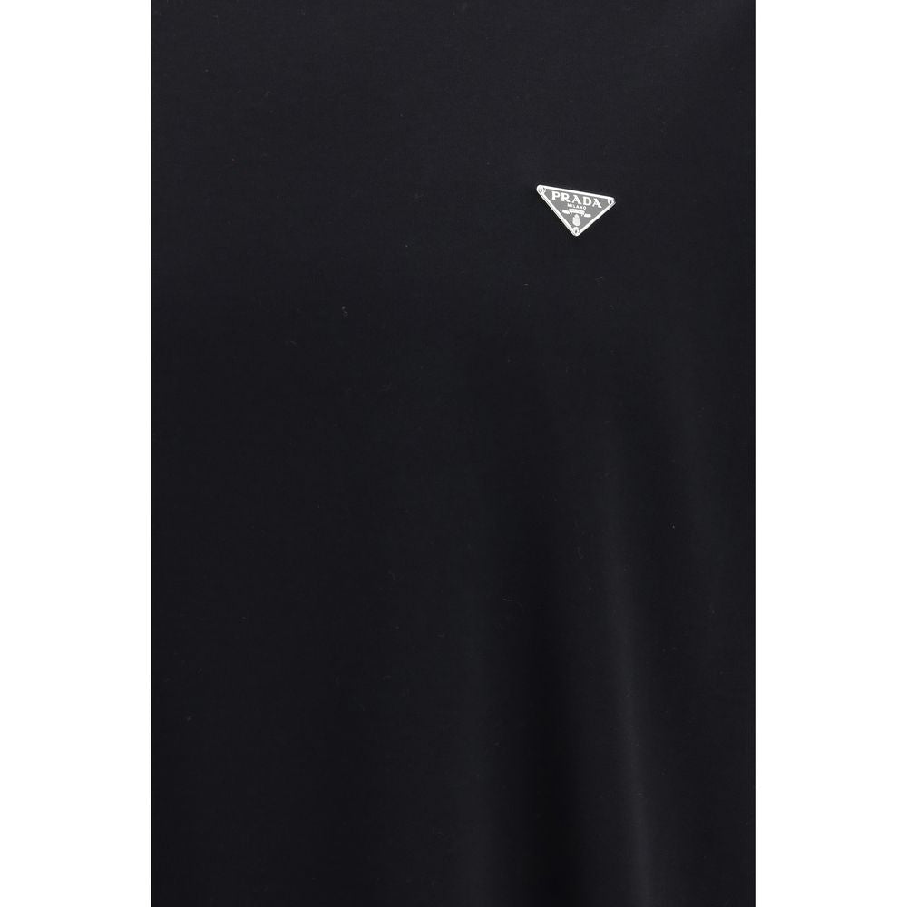 Prada Black Cotton T-Shirt | Regal Royce