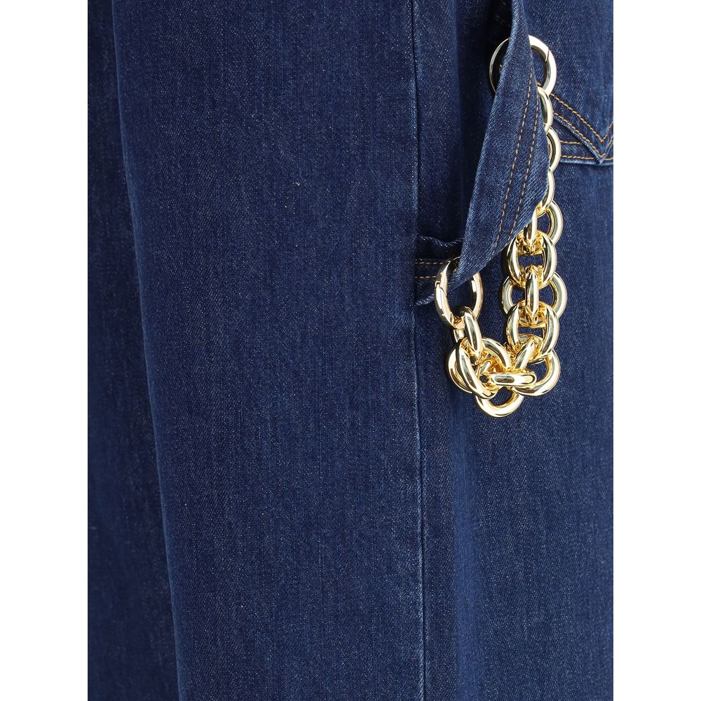Darkpark Blue Cotton Jeans Denim | Regal Royce