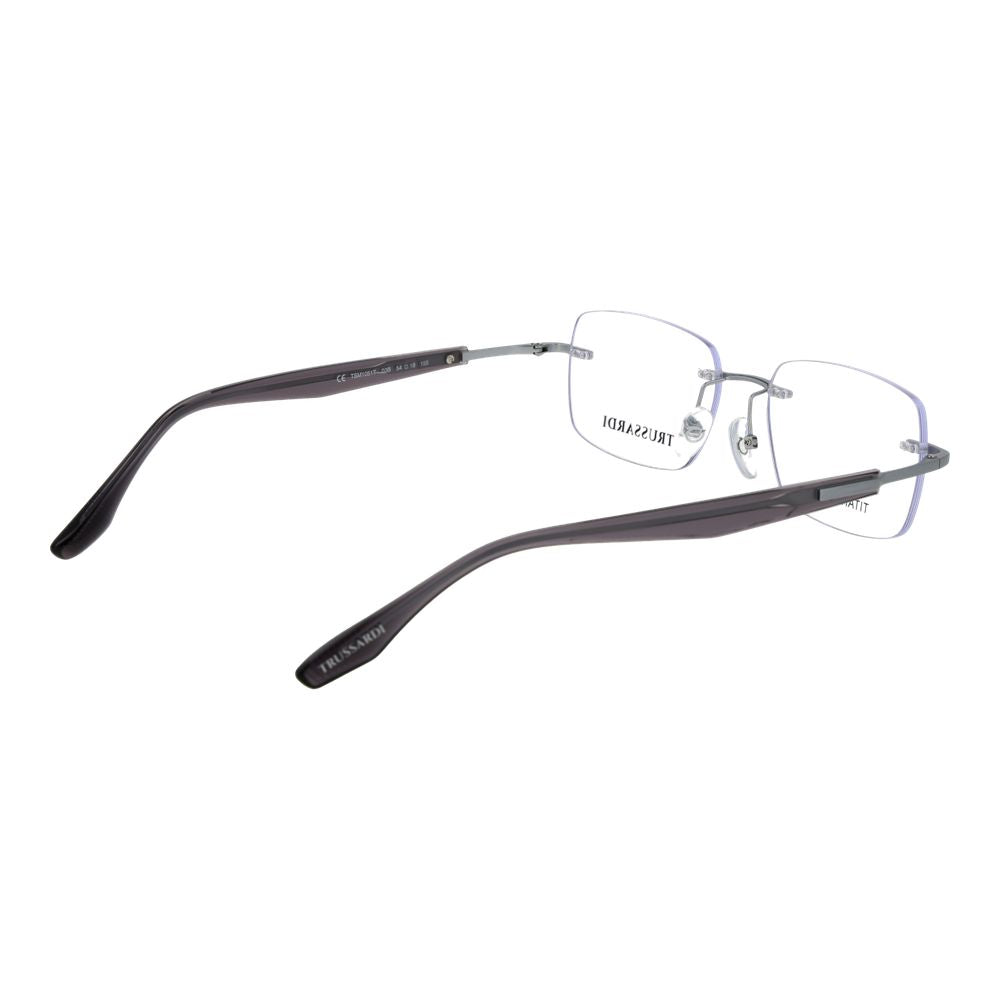 Trussardi Silver Titanium Glasses (Frames) | Regal Royce