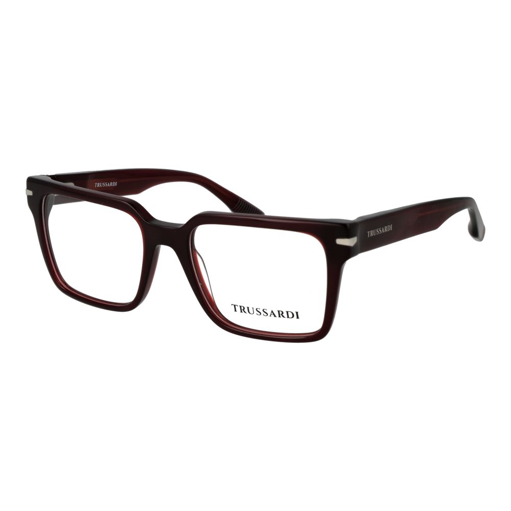 Trussardi Burgundy Acetate Glasses (Frames) | Regal Royce
