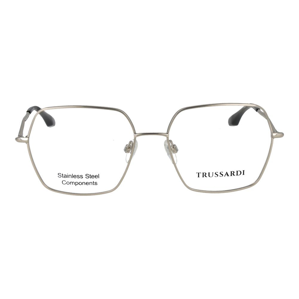 Trussardi Silver Stainless Steel Glasses (Frames) | Regal Royce