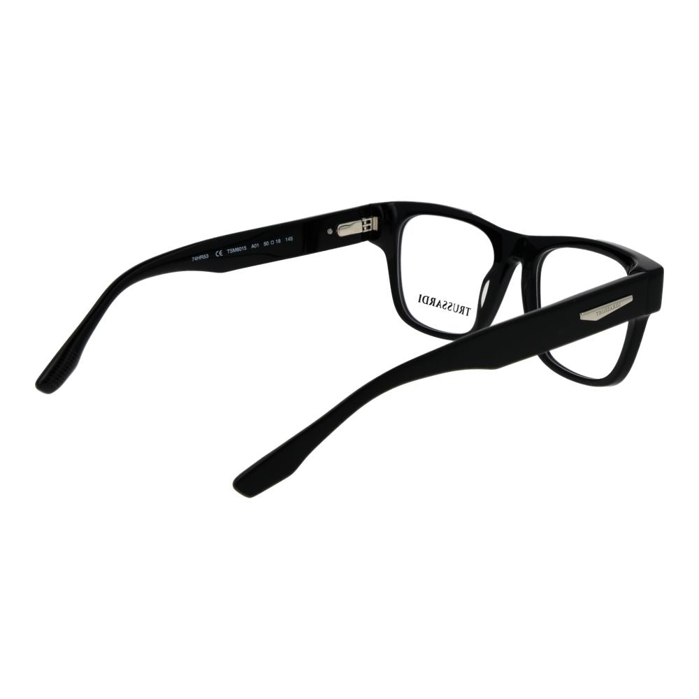 Trussardi Black Acetate Glasses (Frames) | Regal Royce