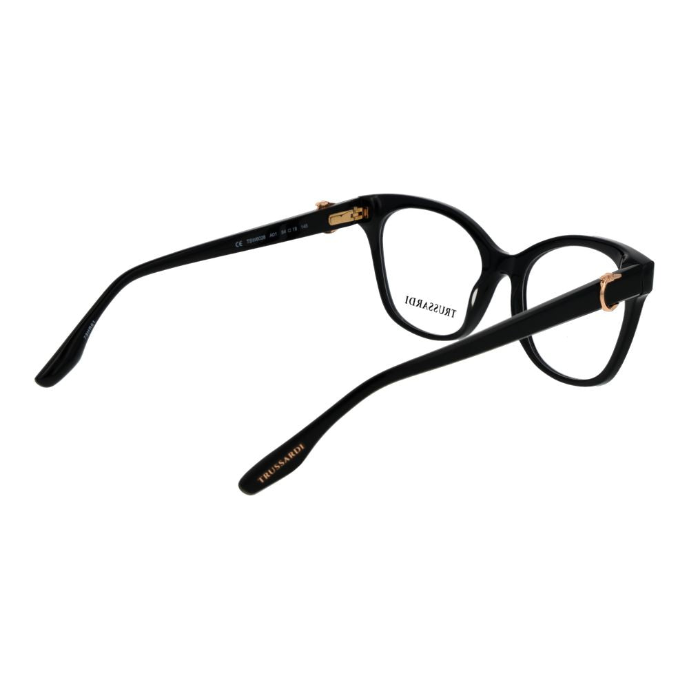 Trussardi Black Acetate Glasses (Frames) | Regal Royce