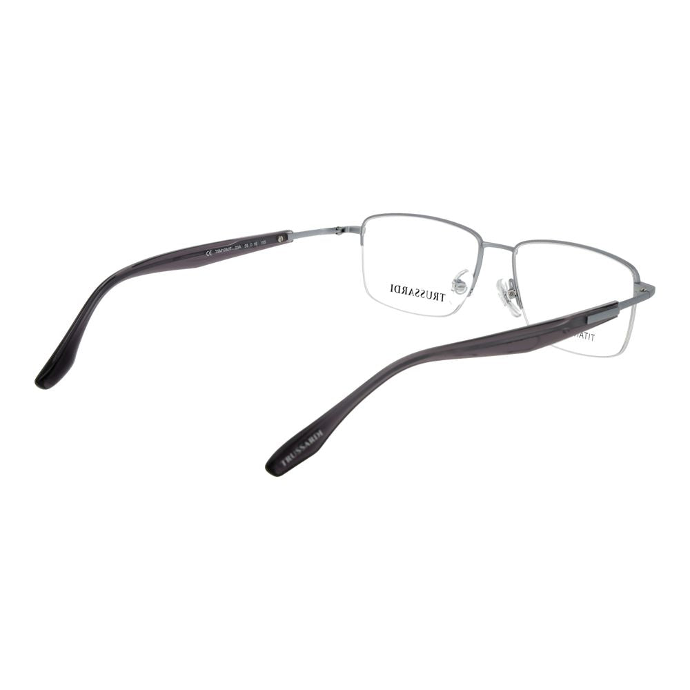 Trussardi Silver Titanium Glasses (Frames) | Regal Royce
