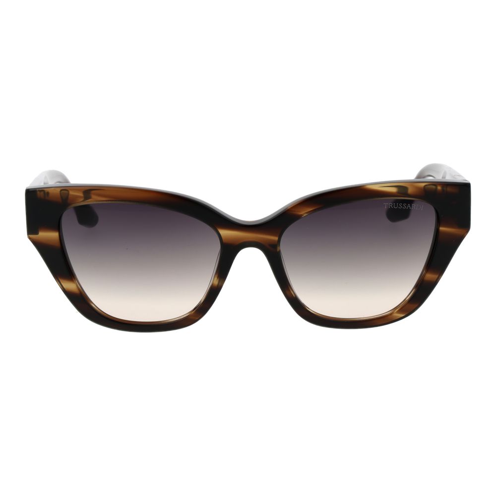 Trussardi Brown Acetate Sunglasses | Regal Royce
