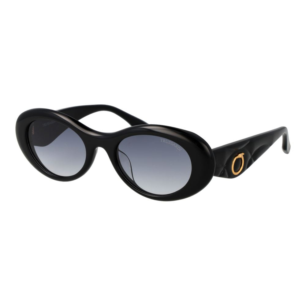 Trussardi Black Acetate Sunglasses | Regal Royce