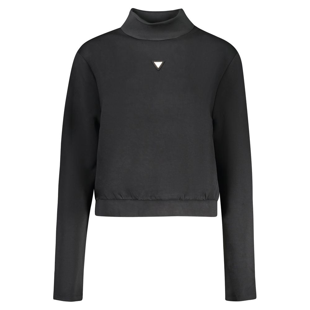 Guess Jeans Nero Poliestere Women's Sweatshirt | Regal Royce