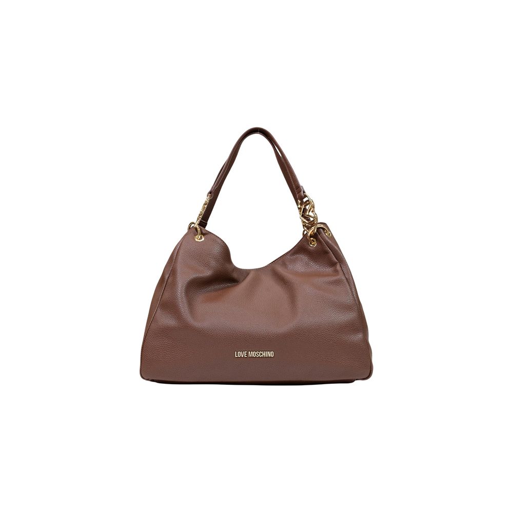 Love Moschino Brown Polyethylene Handbag | Regal Royce