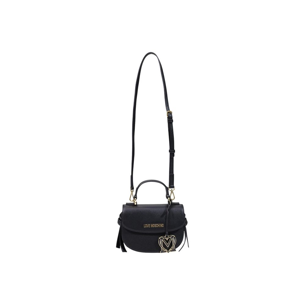 Love Moschino Black Polyethylene Handbag | Regal Royce